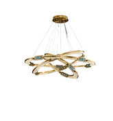 Sapphire Ring Crystal Chandelier
